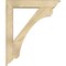 Ekena Millwork Legacy Traditional Rough Sawn Bracket w/ Offset Brace, Douglas Fir, 6"W x 30"D x 36"H BKT0604X30X36LEC01RDF - alternate 2